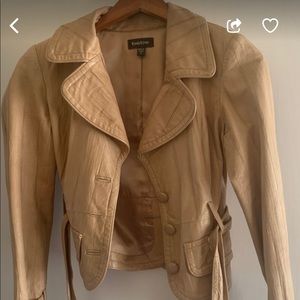 Bebe leather jacket size xtra small